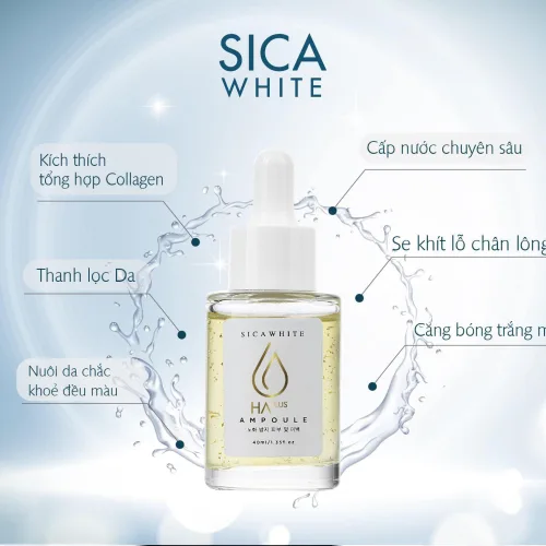 Serum Sica White Ampoule HA Plus