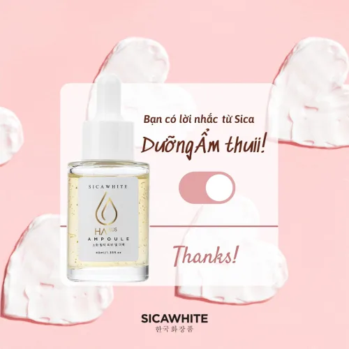 Serum Sica White Ampoule HA Plus