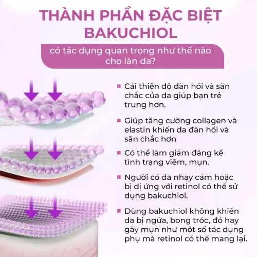 Serum Dưỡng Trắng Bakuchiol Ampoule V2 Meea Origin Phiên Bản Mới 30ml