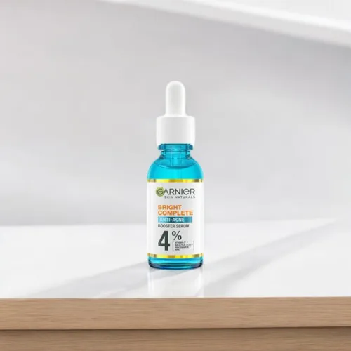 Serum Garnier Giảm Mụn Sáng Da Skin Naturals Bright Complete Anti-Acne Booster Serum 30ml