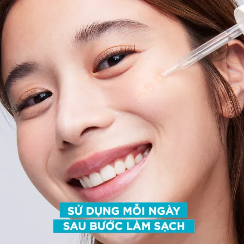 Serum Garnier Giảm Mụn Sáng Da Skin Naturals Bright Complete Anti-Acne Booster Serum 30ml