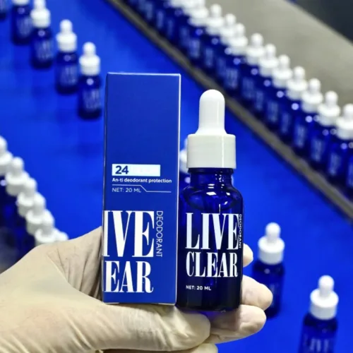 Serum Khử Hôi Nách, Hôi Chân, Ngăn Tiết Mồ Hôi Dành Cho Cả Nam Và Nữ 20ml Live Clear Thanh Tô