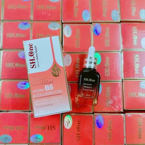 Serum Meso SH One Màu Đỏ Hydra B5 Collagen Tươi Hỗ Trợ Da Nám