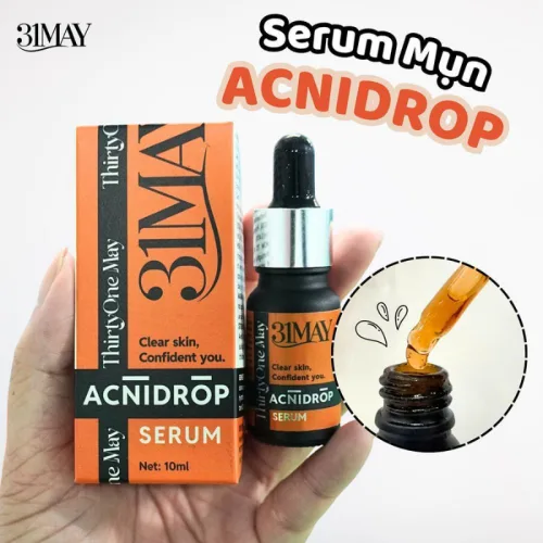 Serum giảm mụn cho người sợ dày mặt: nhìn từ Acnidrop