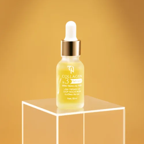 Serum Nám Collagen X3 Đông Trùng Hạ Thảo Mỹ Phẩm Đông Anh giúp giữ ẩm da