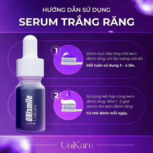 Serum Trắng Răng Unismile Unikare 10ml