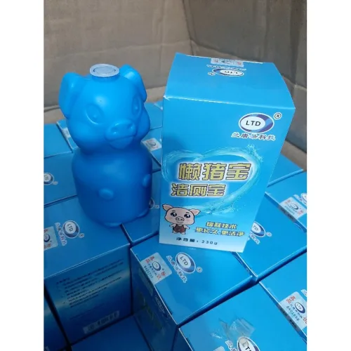 Set 2 Lọ Heo Thả Bồn Cầu Diệt Khuẩn Siêu Sạch Tiết Kiệm 10x5.5cm