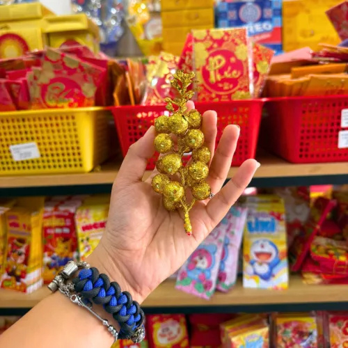 Set 2 Nhánh Kim Tuyến Nhỏ Trang Trí Tết