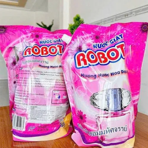 SET 2 túi nước giặt robot