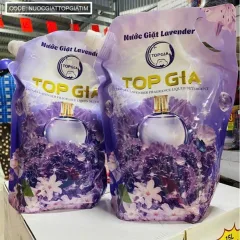 Set 2 túi nước giặt topgia hương Lavender 2000ml( 2 túi tổng 4000ml)