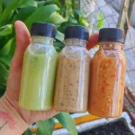 Set 3 Chai Nước Chấm 3 Vị 450g - Muối Ớt Xanh + Muối Tiêu + Muối Ớt Đỏ Thơm Ngon
