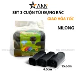 Set 3 Cuộn Túi Đựng Rác 15x4.5x13cm