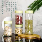 Set 3 Hũ Thủy Tinh Đựng Thực Phẩm - Lọ Thủy Tinh Cao Cấp 400 - 570ml - 1000ml