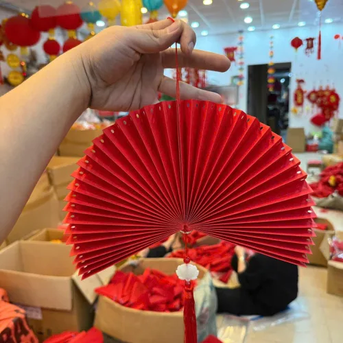 SET 3 QUẠT GIẤY có dây treo