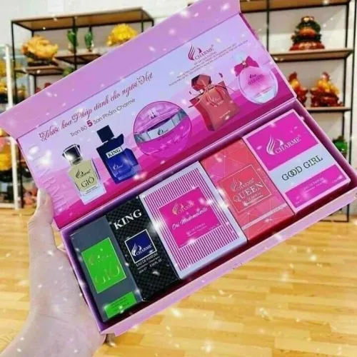 Set 5 Chai Nước Hoa Charme Mini 10ml