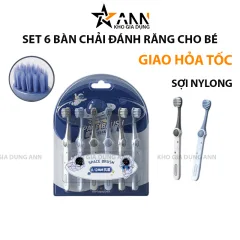 Set 6 Bàn Chải Đánh Răng Cho Bé Phi Hành Gia
