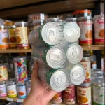 Set 6 Lon Nước Tăng Lực Bidrico Vị Chanh Bạc Hà - Nước Ngọt Bidrico Chanh Bạc Hà (325ml/Lon)
