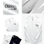 Set Bộ Nam Áo Ba Lỗ Phối Quần Short Thun In Logo Chữ Chicago