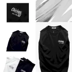 Set Bộ Nam Áo Ba Lỗ Phối Quần Short Thun In Logo Chữ Chicago