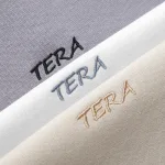 Set Bộ Nam Áo Cổ Tròn Phối Màu Thêu Chữ Trước Ngực & Quần Short Thêu Nổi Logo Chữ Có Big Size
