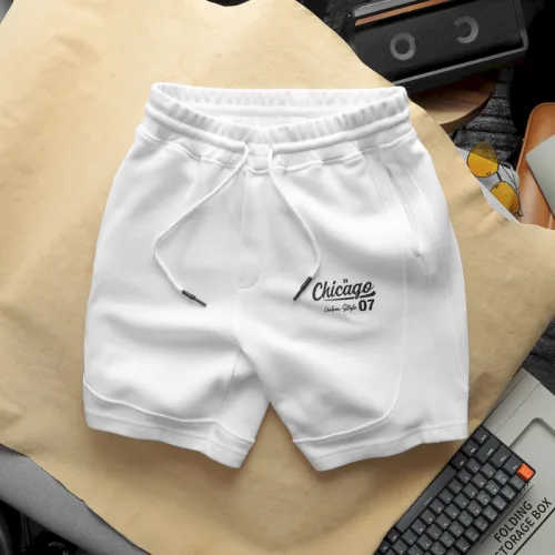 Set Bộ Nam Áo Thun Ba Lỗ & Quần Short Chicago In Chữ Phong Cách Trẻ Trung Năng Động Big Size