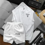 Set Bộ Nam Áo Thun Ba Lỗ & Quần Short Chicago In Chữ Phong Cách Trẻ Trung Năng Động Big Size