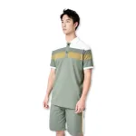 Set Bộ Nam Áo Thun Cổ Bẻ Phối Màu + Quần Short Thun Thể Thao Cao Cấp (Big Size)