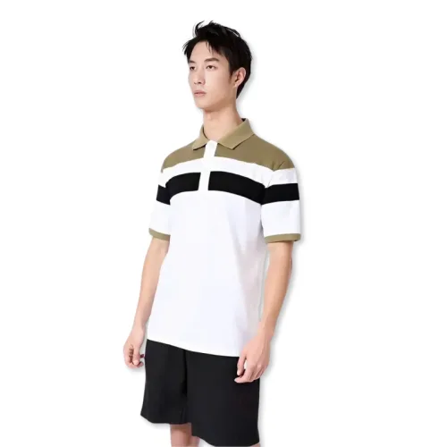 Set Bộ Nam Áo Thun Cổ Bẻ Phối Màu + Quần Short Thun Thể Thao Cao Cấp (Big Size)