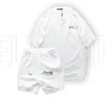 Set Bộ Nam Áo Thun Cổ Tròn Oversize In Chữ CLEGENDK Quần Short Thun