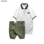 Set Bộ Nam - Áo Thun Nam Polo Cổ Bẻ Phối Tag Chữ Rears Và Quần Short Kaki Co Giãn Phối Nút Cao Cấp (Có Size 36)
