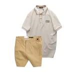 Set Bộ Nam - Áo Thun Nam Polo Cổ Bẻ Phối Tag Chữ Rears Và Quần Short Kaki Co Giãn Phối Nút Cao Cấp (Có Size 36)