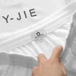 Set bộ nam tay ngắn quần lững in chữ JYIE