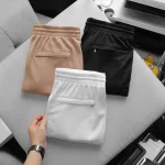 Set bộ nam tay ngắn quần lững in chữ JYIE