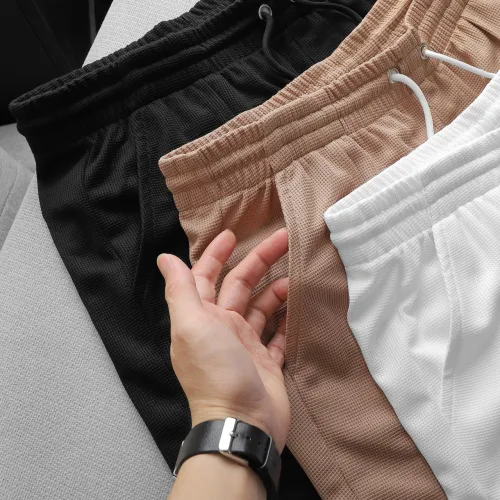 Set bộ nam tay ngắn quần lững in chữ JYIE