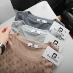 Set Bộ Nam Quần Short Áo Tay Ngắn In Logo Chìm Cao Cấp