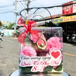 Set Giỏ Quà Nước Hoa Charme So Sexy Mùi Nữ 100ml Phiên Bản Mới 2025 - Túi Trong Vuông Có Đèn Đom Đóm Lót Giấy Rơm Thắt Nơ Xinh Xắn Nhiều Màu