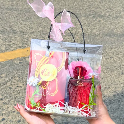 Set Giỏ Quà Tặng Nước Hoa Charme Queen Mùi Nữ Phiên Bản Mới 100ml