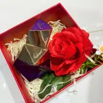 Set Hộp Quà Tặng Nước Hoa Nữ Good Charme Empress 50ml - Hộp Hoa Rơm Nhiều Màu