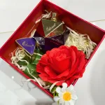 Set Hộp Quà Tặng Nước Hoa Nữ Good Charme Empress 50ml - Hộp Hoa Rơm Nhiều Màu