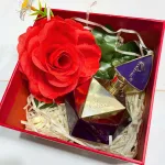 Set Hộp Quà Tặng Nước Hoa Nữ Good Charme Empress 50ml - Hộp Hoa Rơm Nhiều Màu