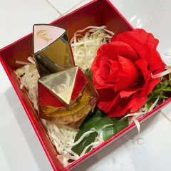 Set Hộp Quà Tặng Nước Hoa Nữ Good Charme Princess 50ml - Hộp Hoa Rơm Nhiều Màu