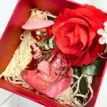 Set Hộp Quà Tặng Nước Hoa Nữ Good Charme Venus 50ml - Hộp Hoa Rơm Nhiều Màu