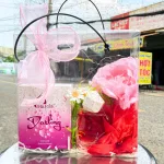 Set Quà Tặng Nước Hoa Charme Darling Mùi Nữ 50ml Hương Ngọt Ngào Quyến Rũ - Túi Trong Vuông Có Đèn Đom Đóm Lót Giấy Rơm Thắt Nơ Xinh Xắn Nhiều Màu