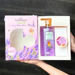Set Quà Tặng Sữa Tắm Enchanteur Naturelle Hương Hoa Lavender & Tẩy Tế Bào Chết Body (Set Màu Tím)