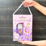 Set Quà Tặng Sữa Tắm Enchanteur Naturelle Hương Hoa Lavender & Tẩy Tế Bào Chết Body (Set Màu Tím)