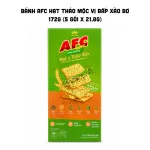Bánh Afc Hạt Thảo Mộc Vị Bắp Xào Bơ - Bánh Kinh Đô Afc Dinh Dưỡng 172g (5 Gói x 21,8g)