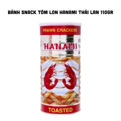 Bánh Snack Tôm Hanami Cay Thái Lan Thơm Ngon 110g
