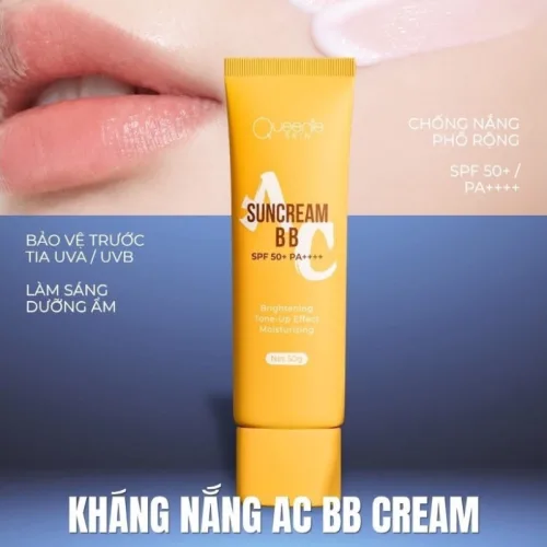 Kem Chống Nắng Queenie Skin SPF50 PA+++ Dành Cho Da Hỗn Hợp Và Dầu 50g
