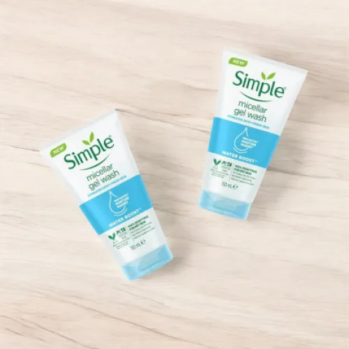 Simple gel rửa mặt Micellar 150ml rửa sạch hiệu quả và cấp ẩm sâu cho da