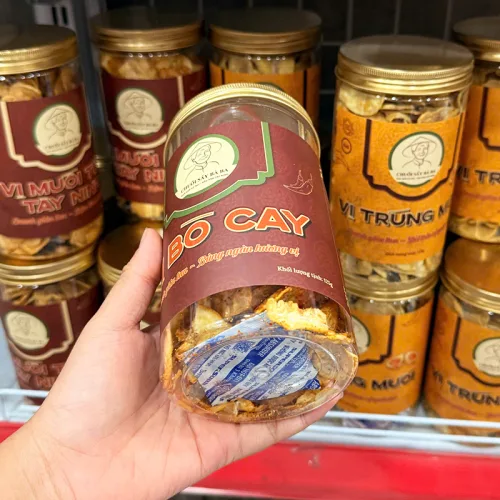 Snack Chuối Sấy Giòn Vị Bò Cay 150g